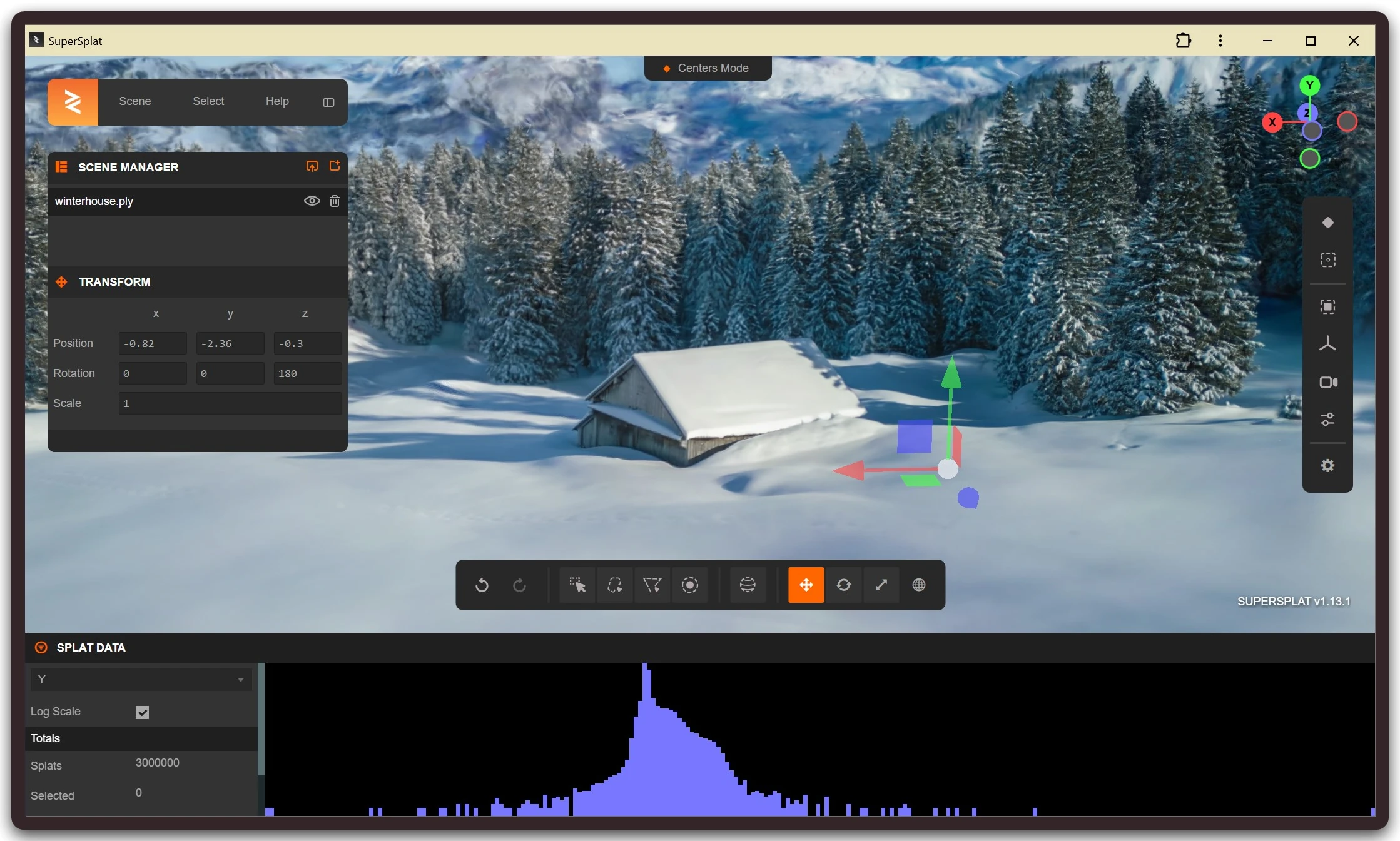 Interactive Drone Splats
